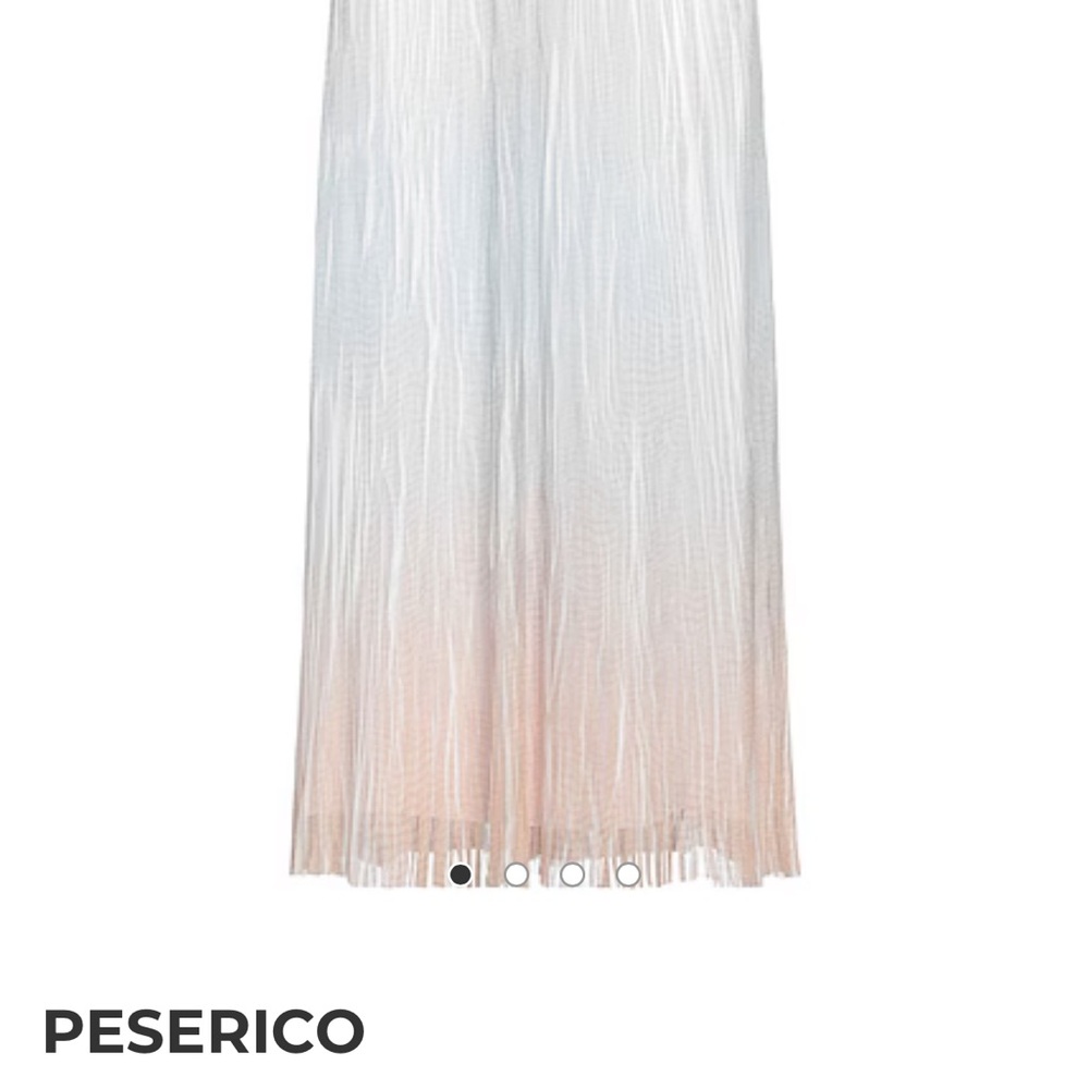 Peserico silk multicolor maxi skirt